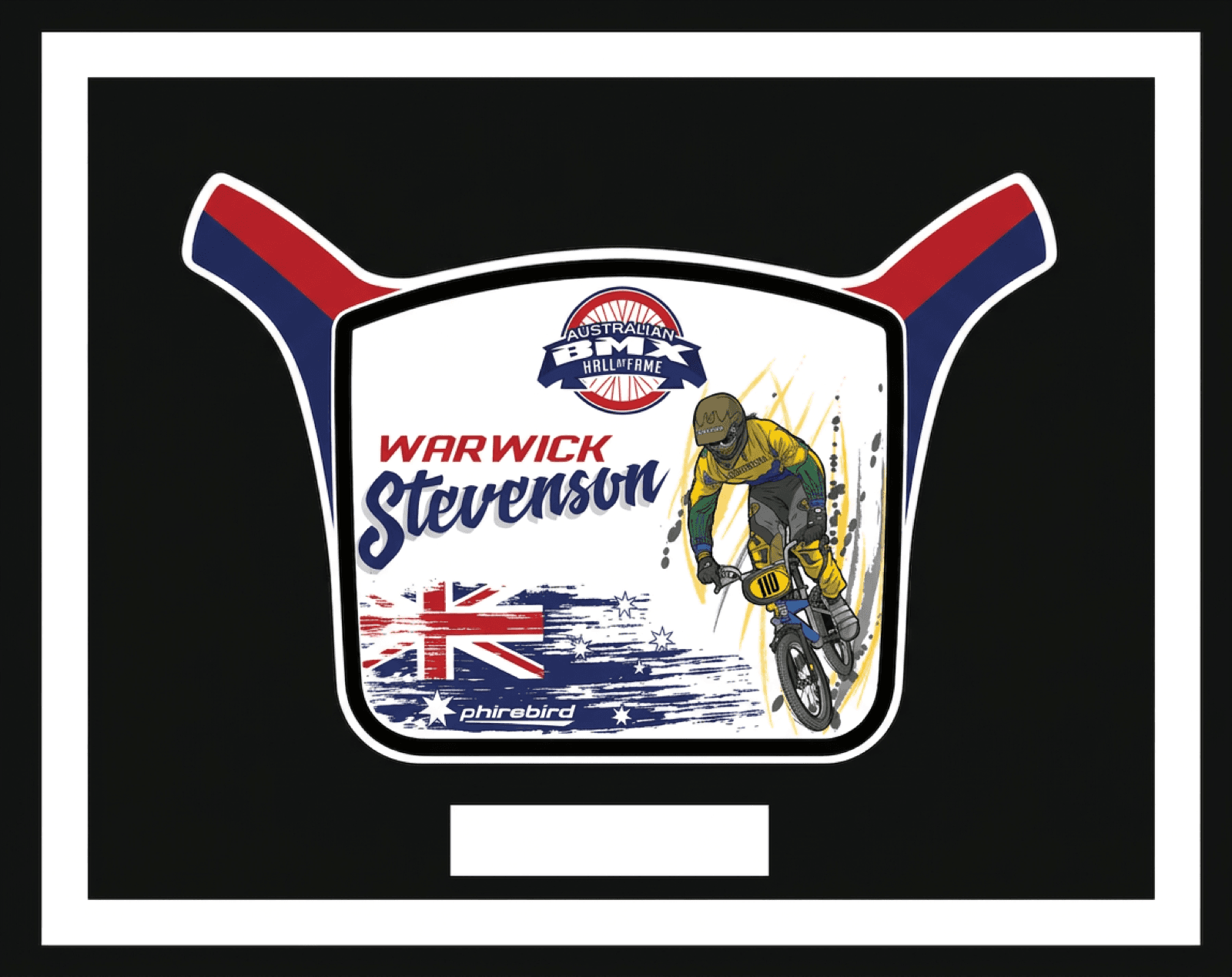 Warwick Stevenson induction plate