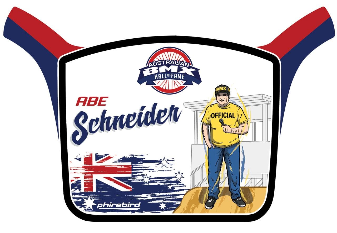 Abe Schneider 2026 Hall of Fame plaque