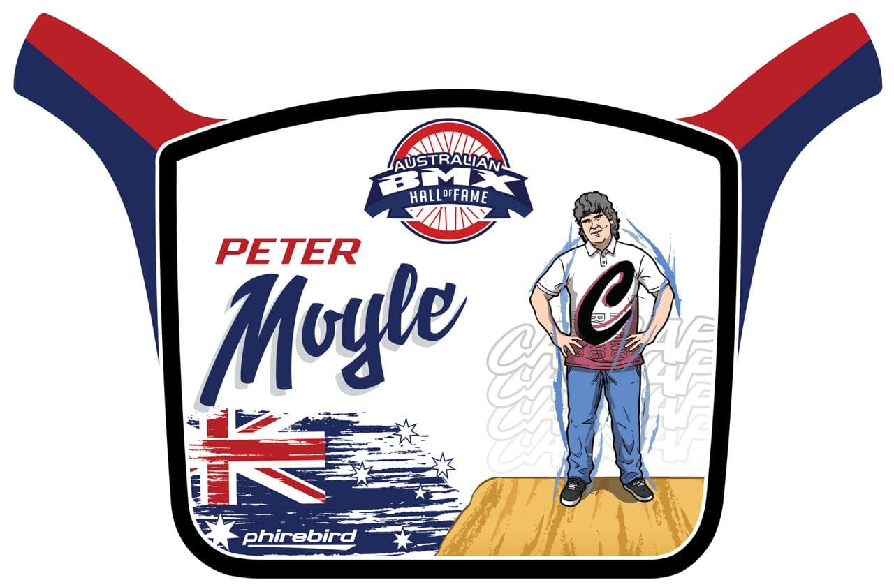 Peter Moyle 2026 Hall of Fame plaque