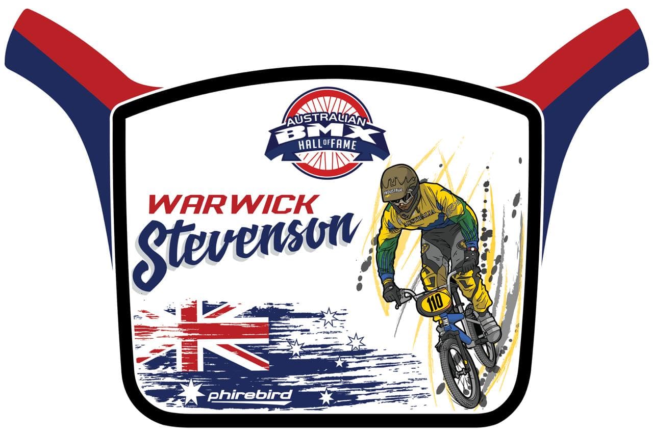 Warwick Stevenson 2026 Hall of Fame plaque