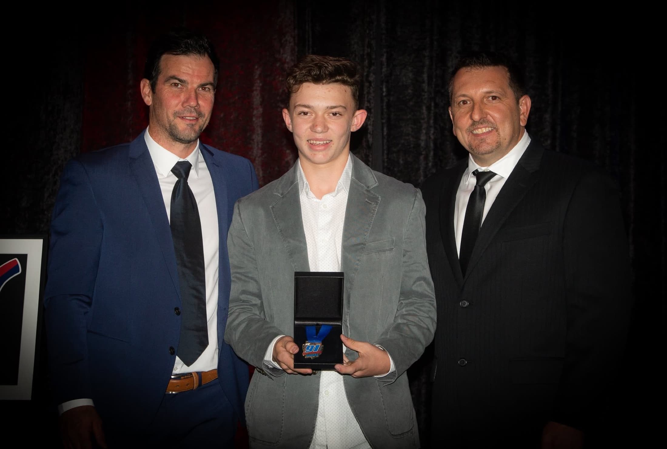 2018 Sam Willoughby Medal recipient Thomas Tucker