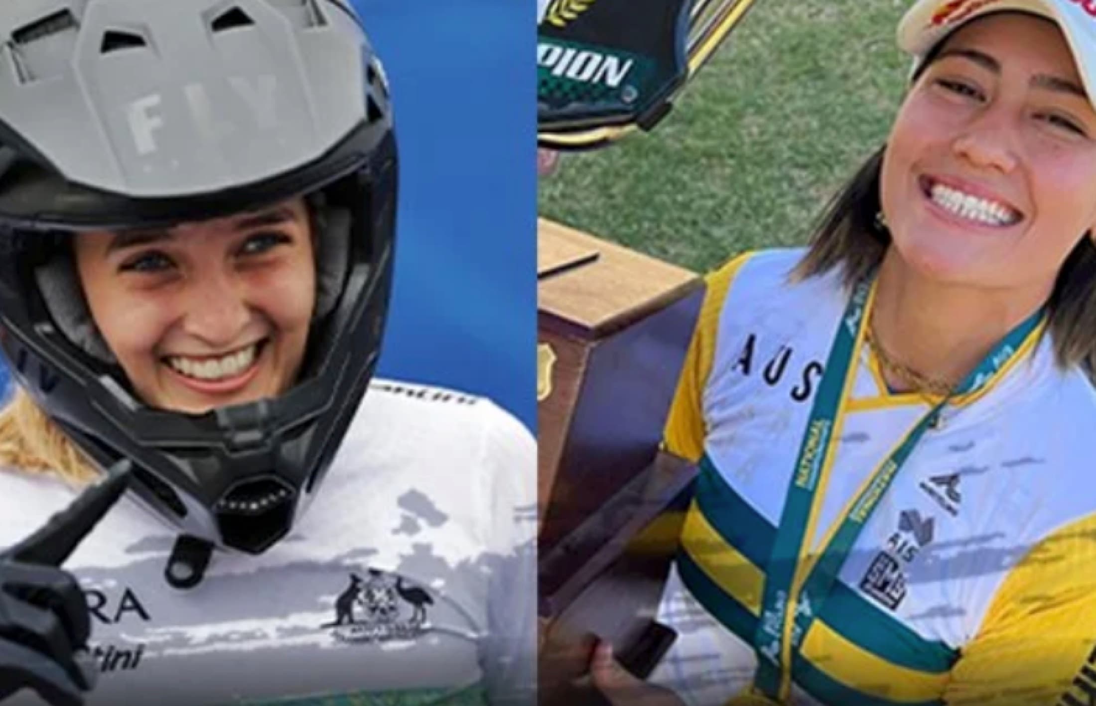 2024 Sam Willoughby Medal recipient Saya Sakakibara and Teya Rufus